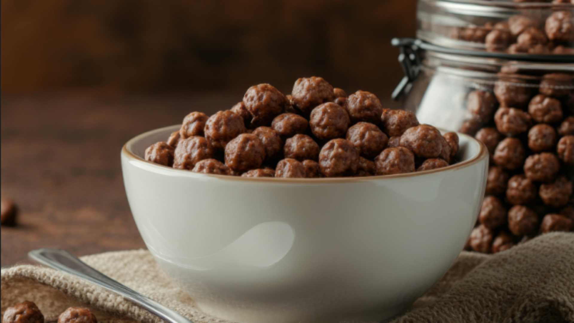 Pavê de cereal de chocolate